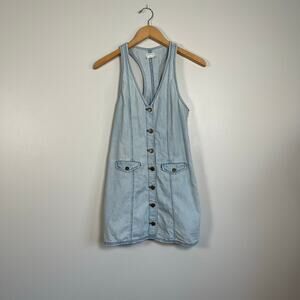 Cooperative • Denim Button Down Mini Dress